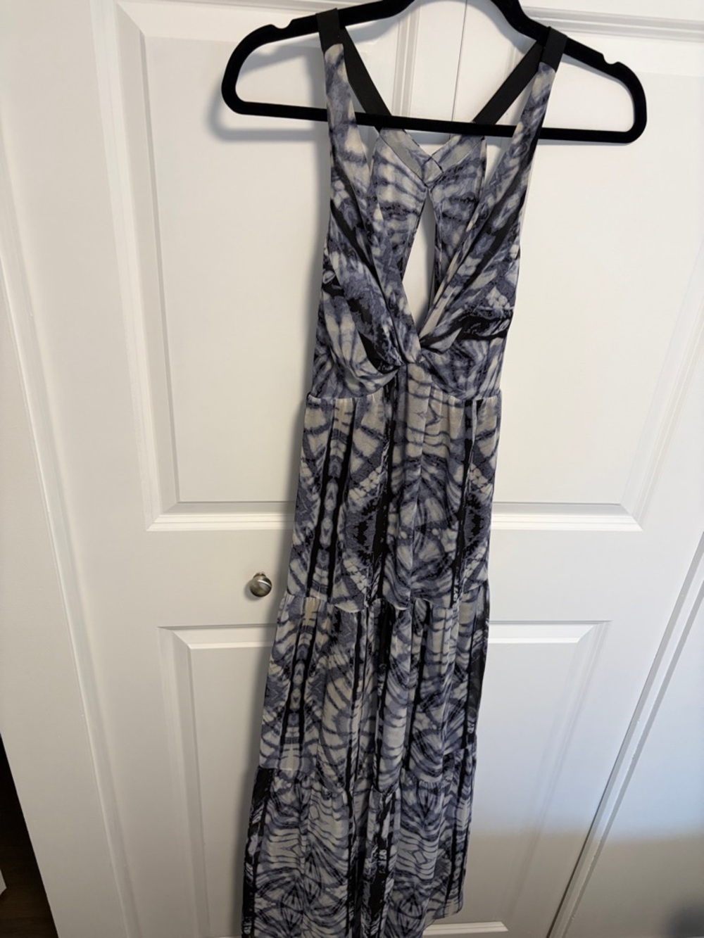 Moda International - Indigo Tie-Dye Maxi
